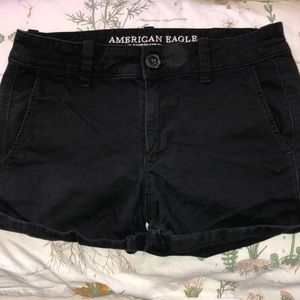 Black American Eagle shorts